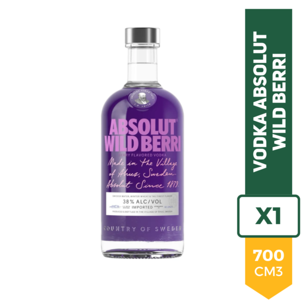 Vodka Absolut Wild Berri 700ml