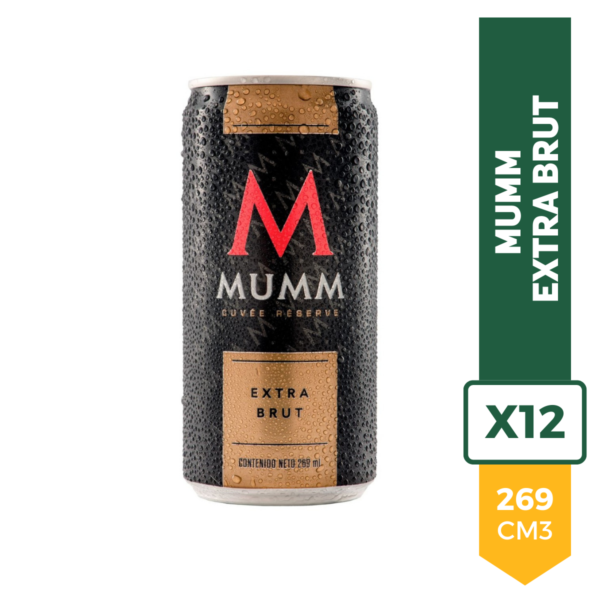 Espumante Mumm Lata Extra Brut 269ml x12