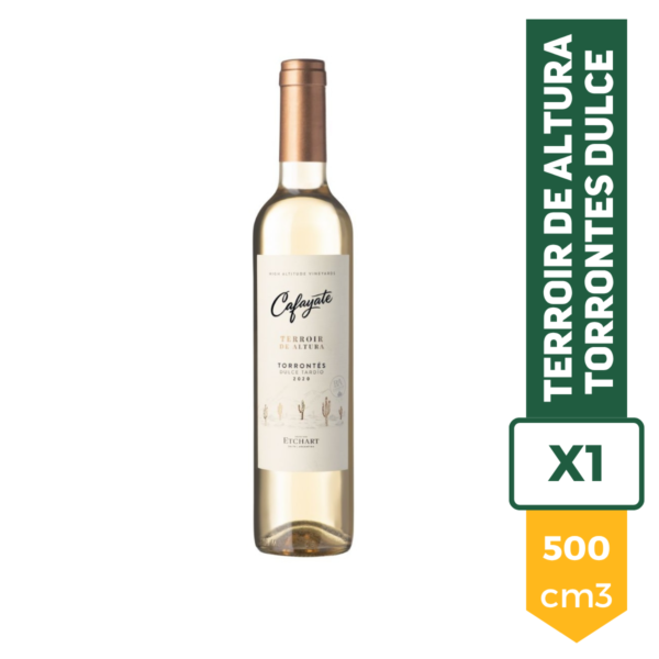 Vino Cafayate Terroir de Altura Torrontes Dulce Tardio 500ml x6