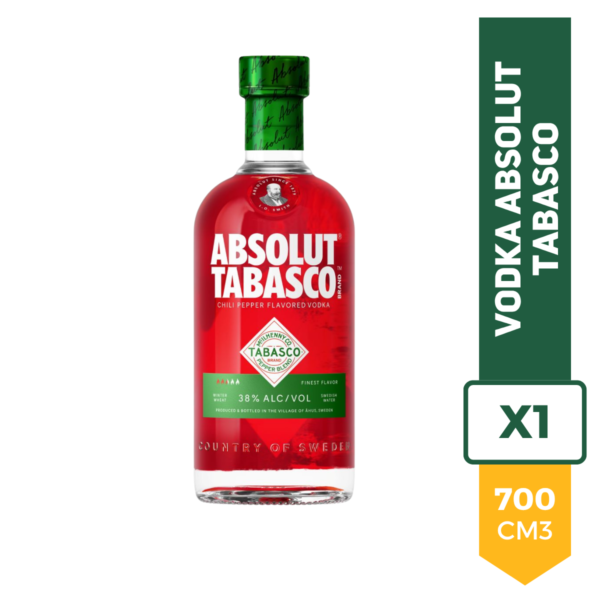 Vodka Absolut Tabasco 700ml
