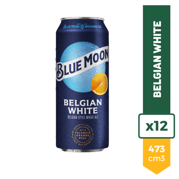 Cerveza Blue Moon Belgian White 473ml x24