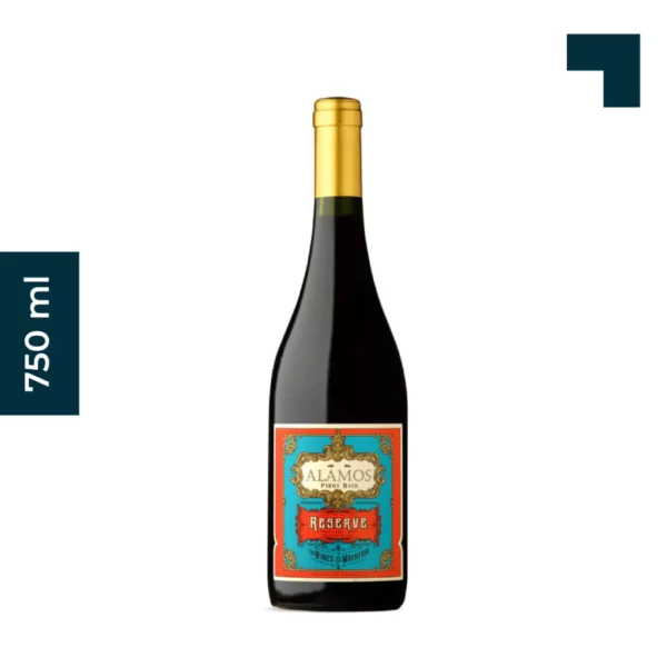 Vino Alamos Malbec Reserva Pinot Noir 750ml x 6u